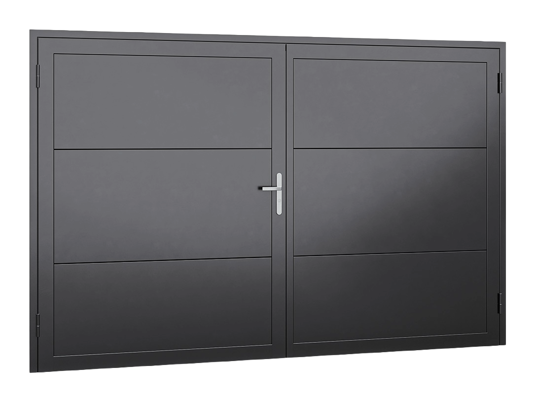 Portes de garage battantes